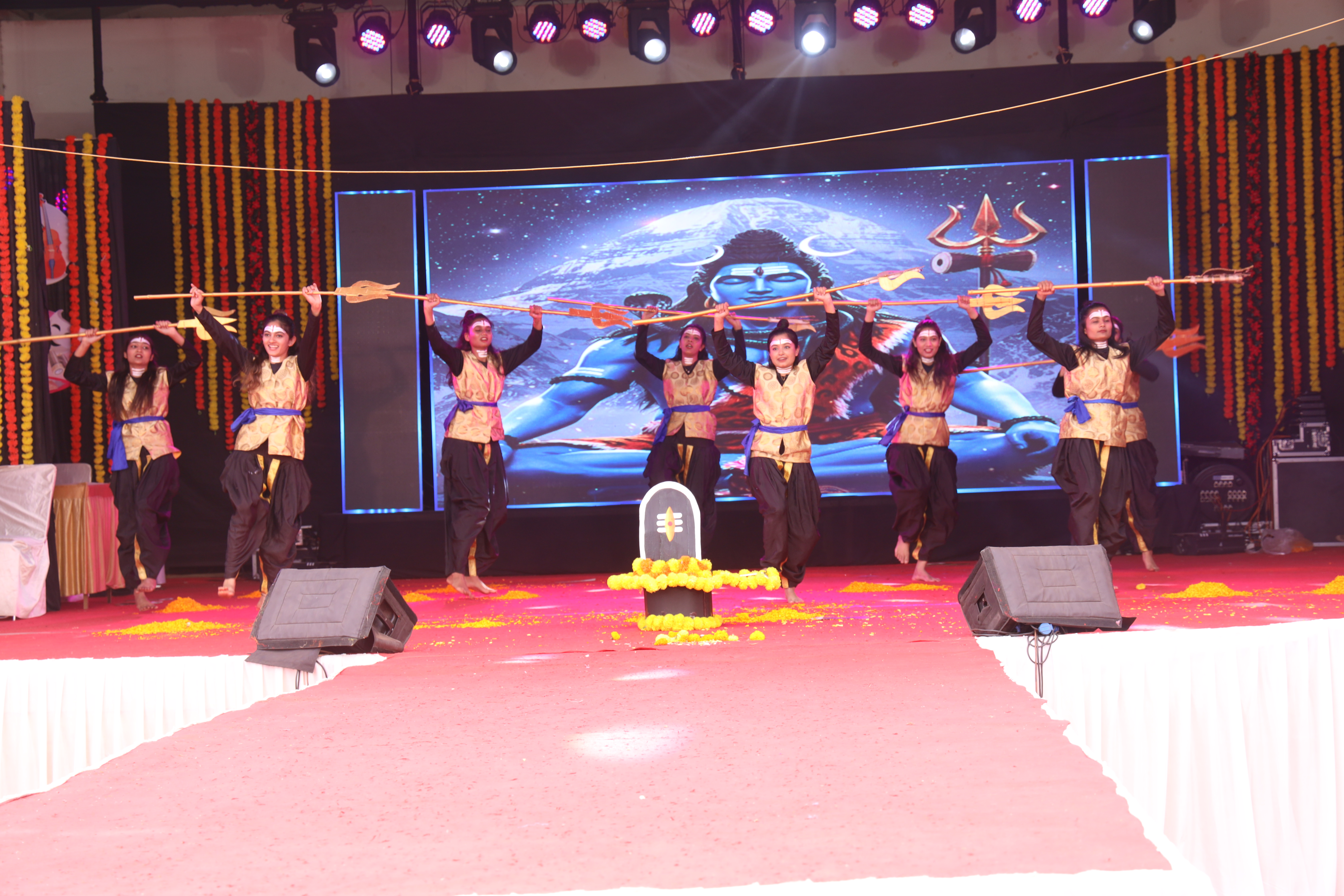 Dancing with pride for K K Wagh College of Food Technology