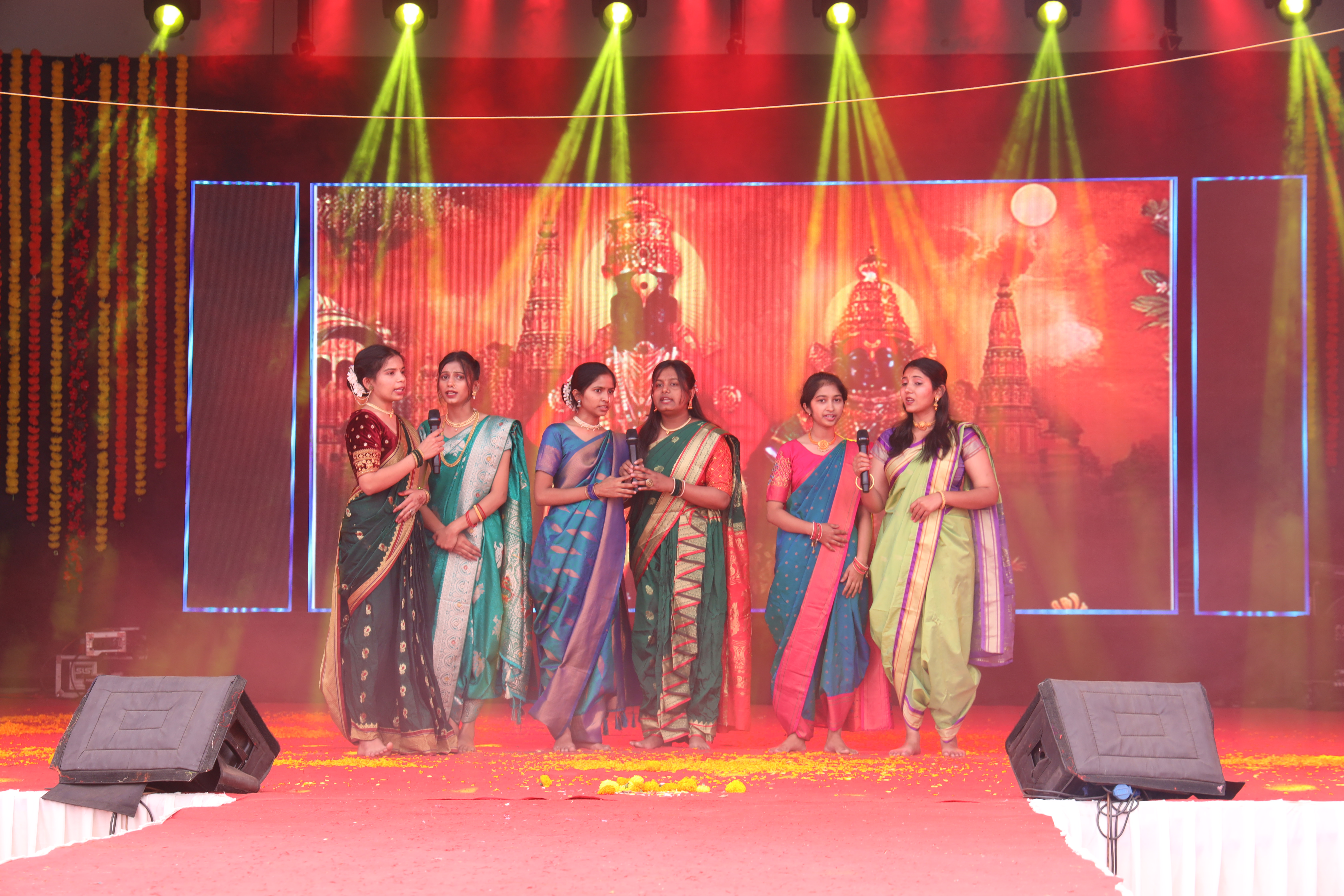 Showcasing Innovation! K.K. Wagh College of Food Technology’s  Group Singing group