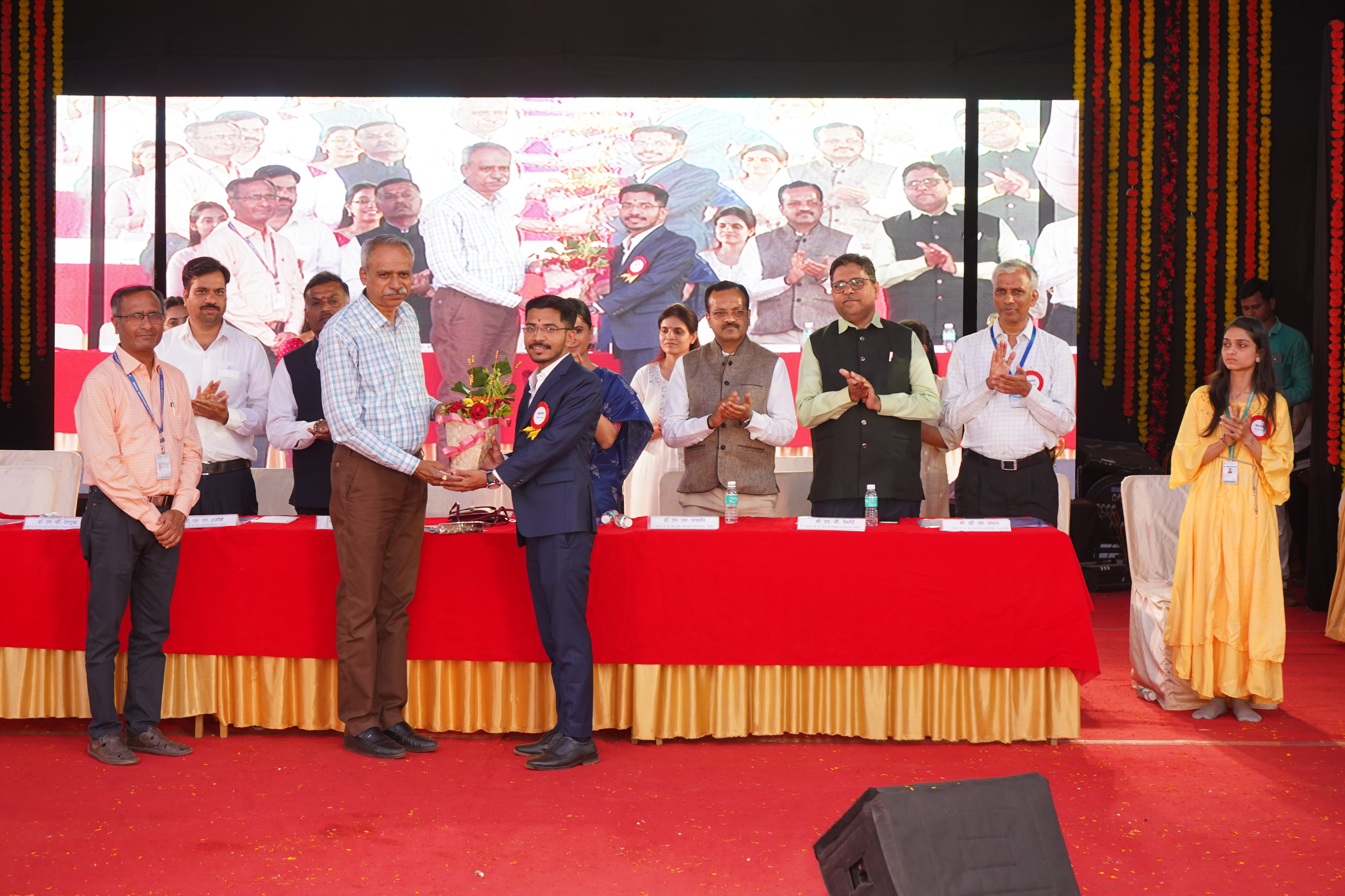 Heartiest congratulations to Mr. Prakash Nagare, alumnus of K K Wagh College of Food Technology, on his selection as Sub-Divisional Agriculture Officer (Class-1) through MPSC. Felicitated with pride for this remarkable achievement