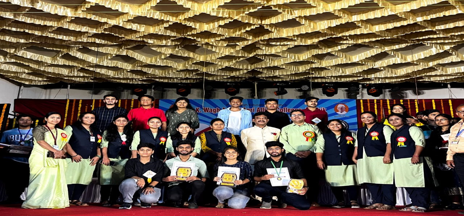 All winners of Youth Festival in one frame with teachers 