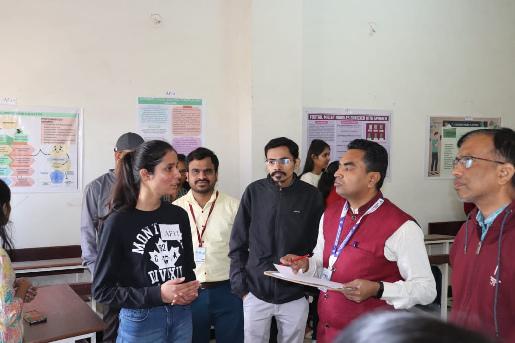 Showcasing Innovation! K.K. Wagh College of Food Technology’s Poster Presentation at Mrudgandh 2025 – Ideas that Inspire!