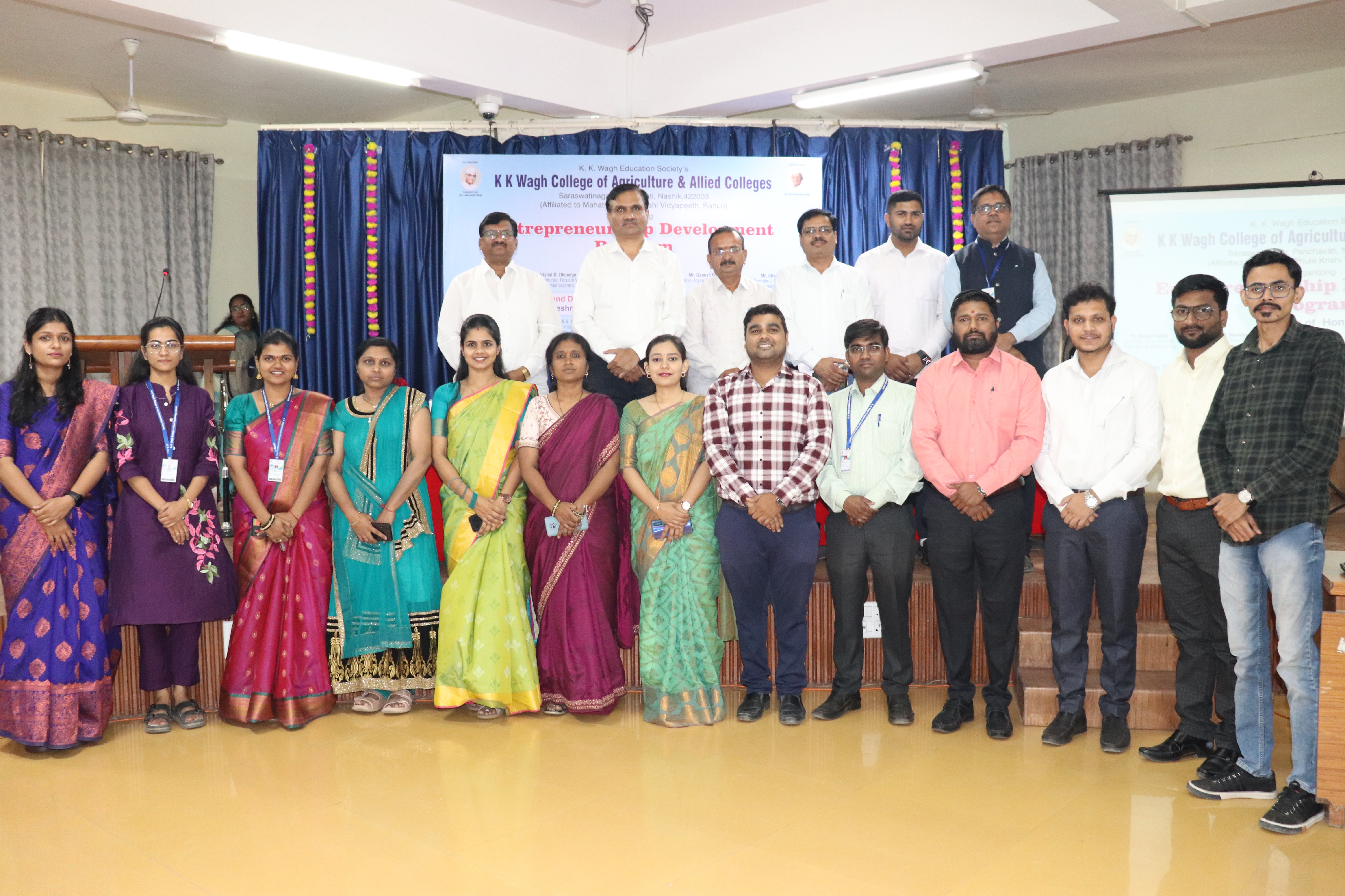 Grateful for the presence of our honorable guests and committed faculty in making our EDP a meaningful learning experience.