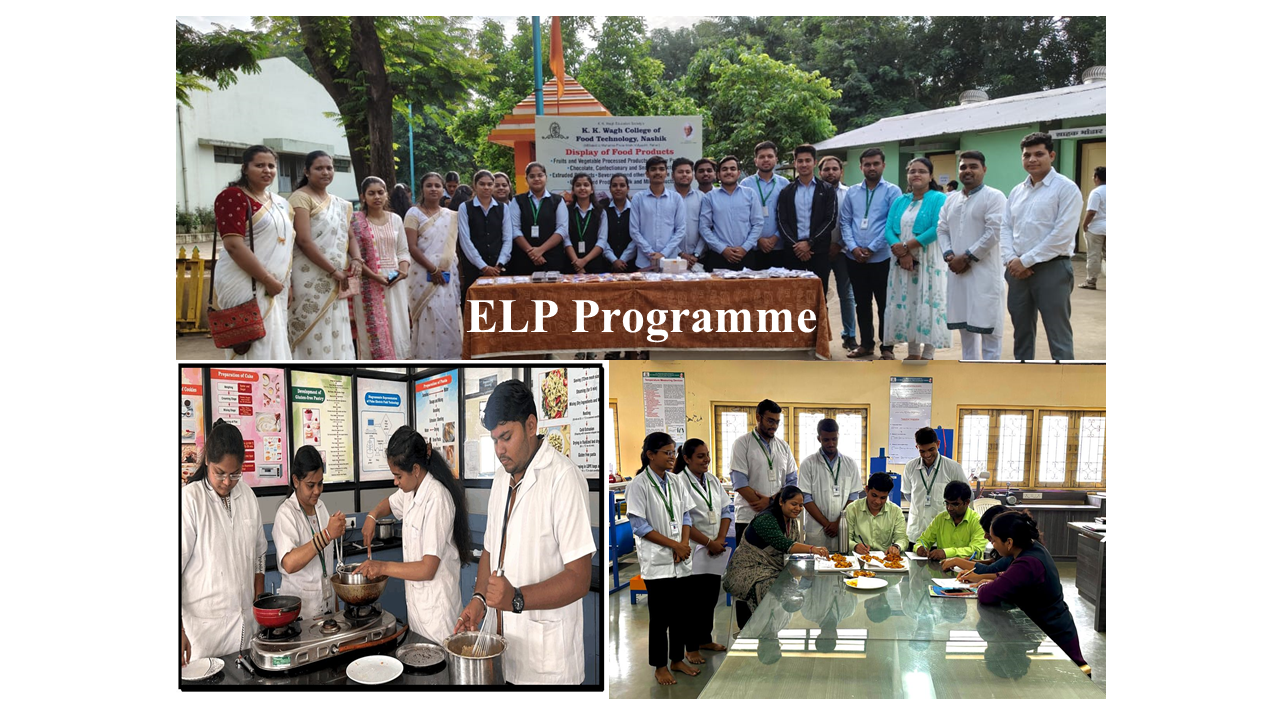 K.K. Wagh College of Food Technology ELP Program