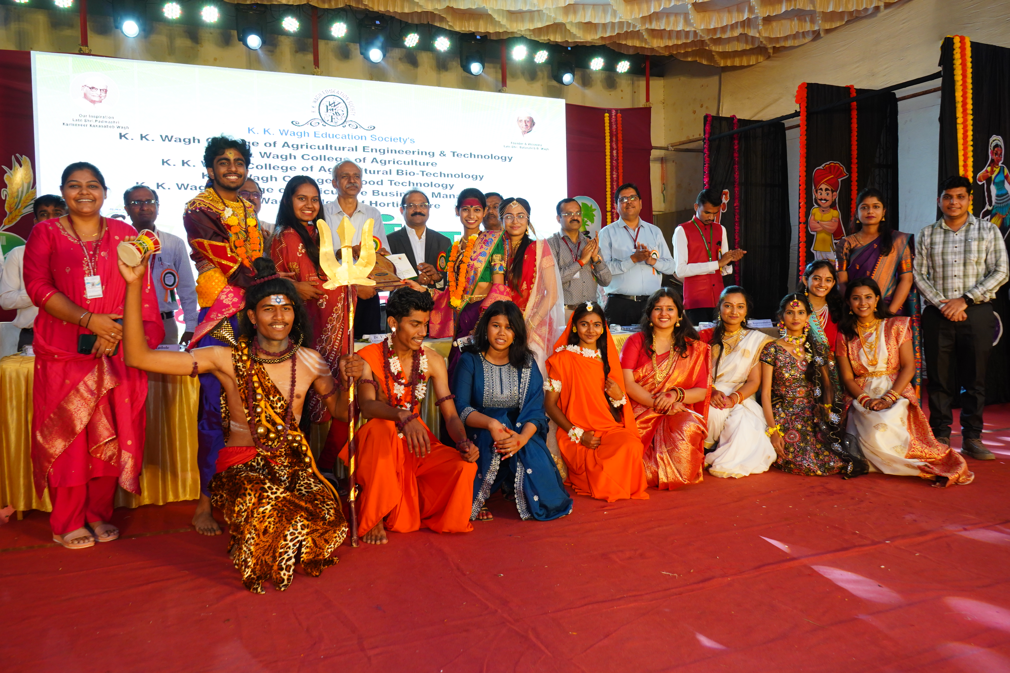 Fashion Forward! K.K. Wagh College of Food Technology’s Fashion Show Winner Group – Where Style Meets Success